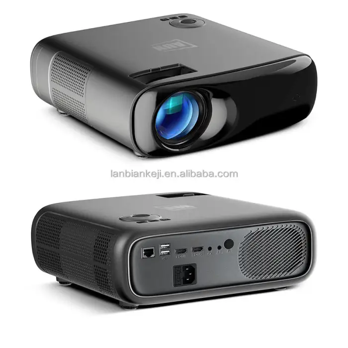 2025 Android Projector AKEY9S 2+64 LED LED VideoProjector 3D Full HD 1080P 4k Auto Focus WIFI Business Theater Cinema