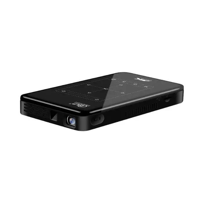 Portable DLP P09 5G Dual WiFi Touch Panel Smart Projector Amlogic T972 Android 9 1+8GB 2+32GB DLP 4K Mini Rechargeable Projector