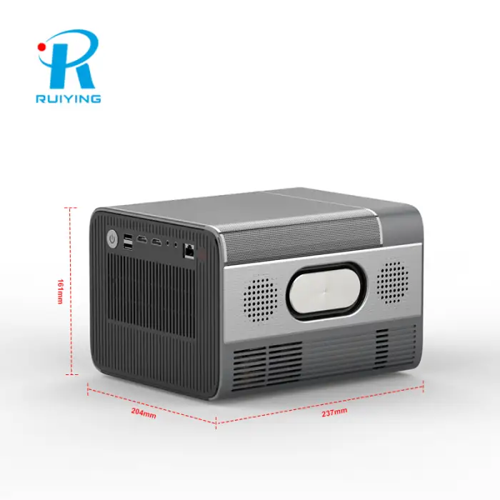 A6 High Lumens 5.0inch Lcd Projector Support netflix 1080p Full hd Support 4k Video for Outdoor Projector with Auto Focus