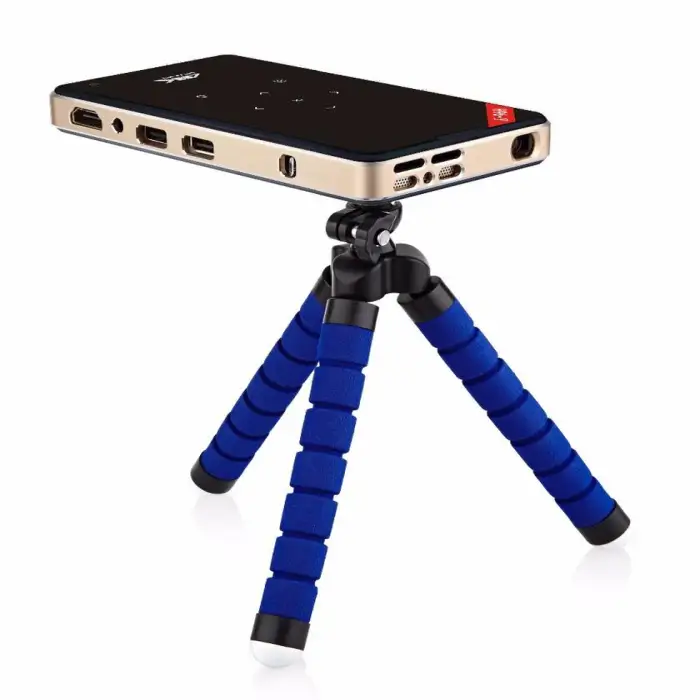 Reeshine Mini Pocket Pico Projector Mobile H96-P Dual WIFI S905x Android Smart 4k Dlp Projector