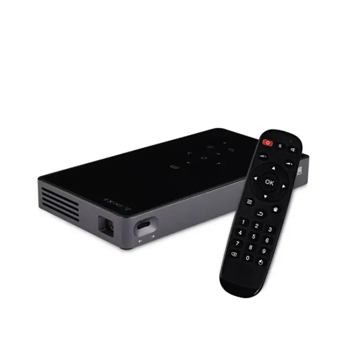 P8I Mini HD Input Projector 1080P Smart Android Wifi BT Mobile Phone Projector for Home Theater/Outdoor/Meet Using