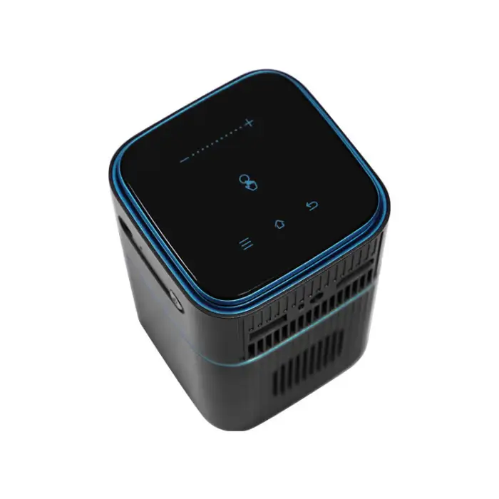 D042 Portable DLP Projector With Multi-touch Control Panel Support Connect Multiple Devices