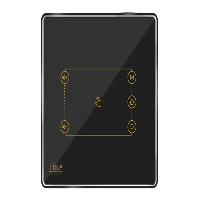 C9 Plus Portable Mini Smart Projector 4K Android 7.1 WiFi DLP Support 1080p 150 Lumens 4000 MAh Battery