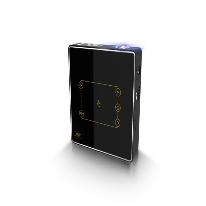 C9 Plus Portable Mini Smart Projector 4K Android 7.1 WiFi DLP Support 1080p 150 Lumens 4000 MAh Battery