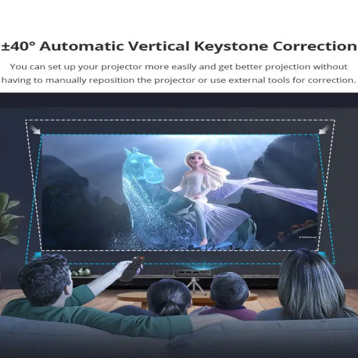 Verified Supplier of Pocket Size 3D Beam Projector Mobile 4K Laser Projector for Showing Image of Television