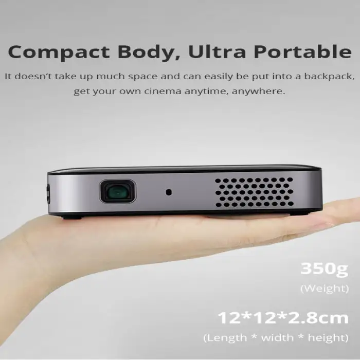Verified Supplier of Pocket Size 3D Beam Projector Mobile 4K Laser Projector for Showing Image of Television