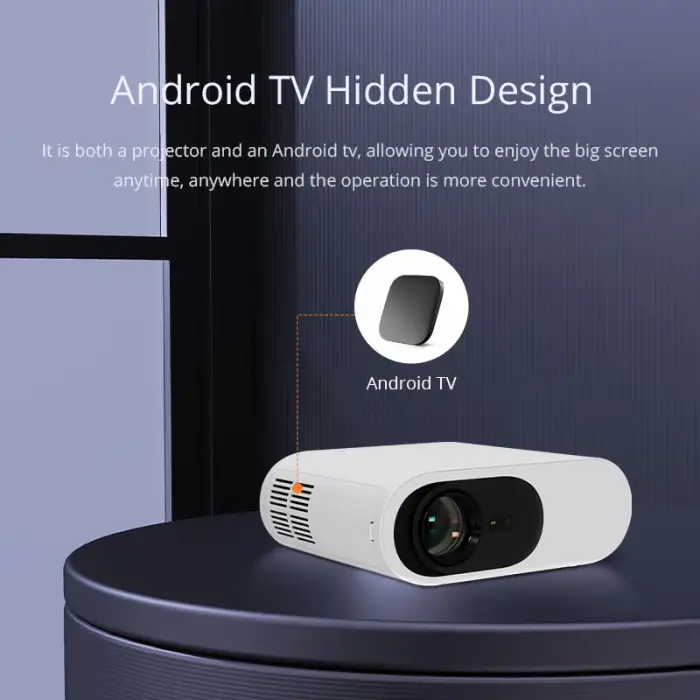 Led Portable Smart Cinema Video Projector L005 Full HD Projectors Drop Shipping Home White LCD 1080P OEM Support 3kg