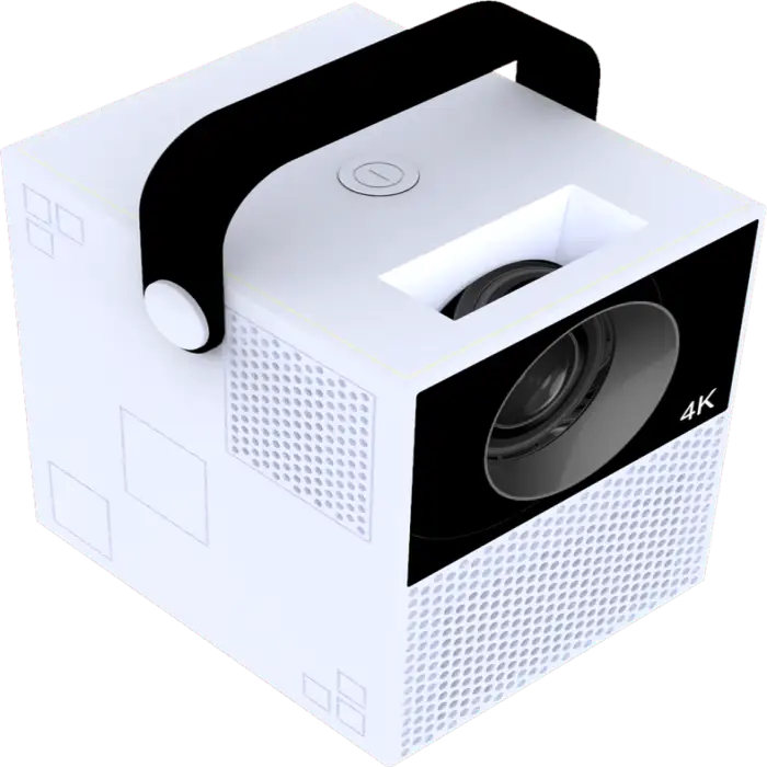 HD Android 9 LCD Projector Home Theater Wireless LED Video Portable Projector