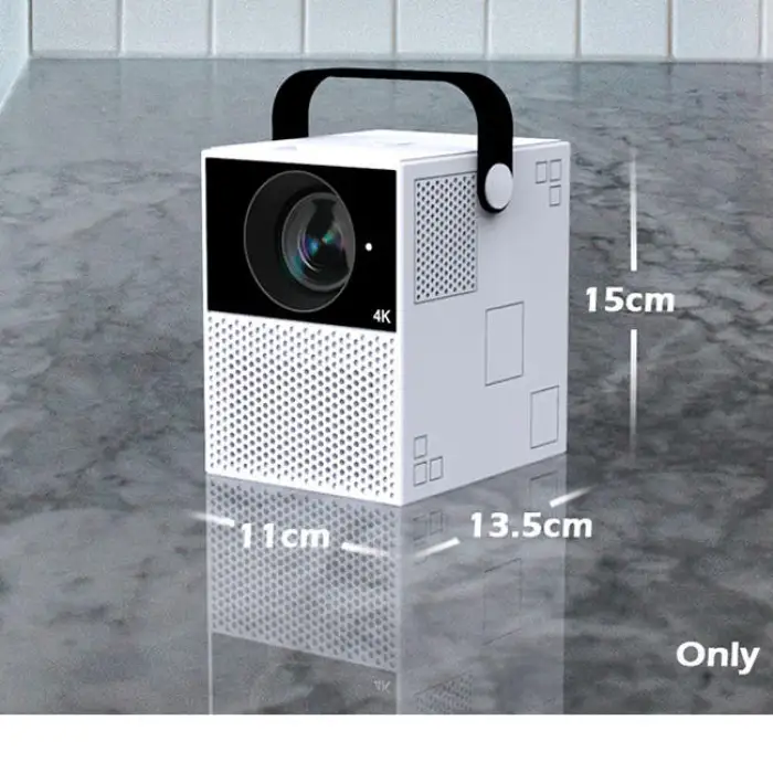 HD Android 9 LCD Projector Home Theater Wireless LED Video Portable Projector