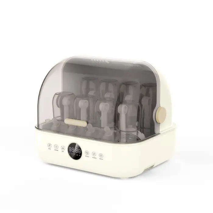 Large Capacity Steam Sterilizer Dryer for Baby Feeding Disinfecting Breast Milk Bottle High-Capacity Baby Bottle Sterilizer