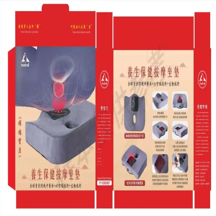 Peroneal Moxibustion Prostate Treatment Massager LED Red and Blue Light Physical Instrument for Male/Female Body Care