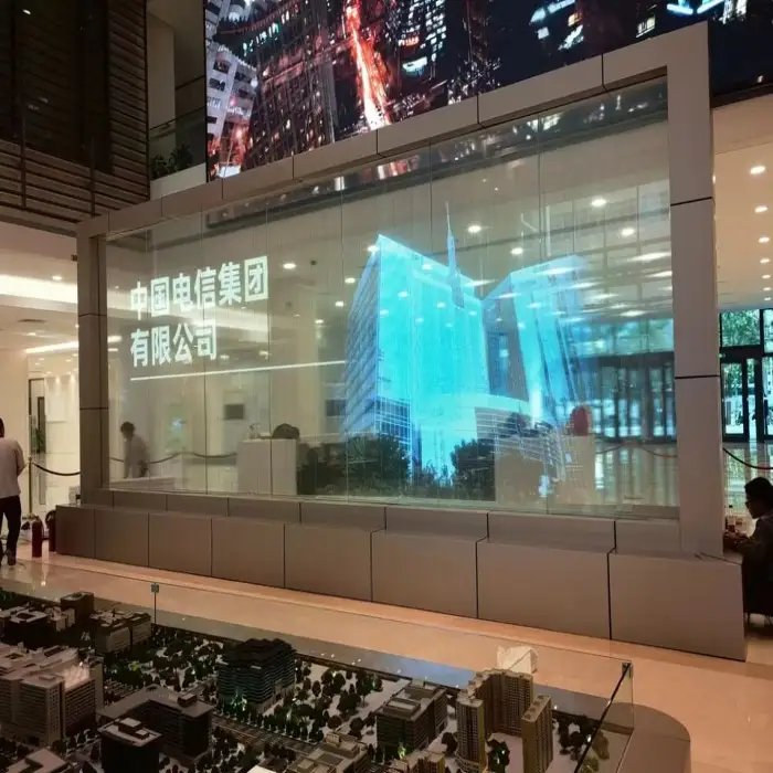 Latest Technology 30 55 77-inch Transparent Touch Display Digital Signage OLED Transparent Screen OLED Transparent Display