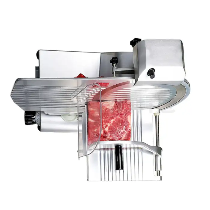 Semi Automatic Aluminum Meat Vegetable Cutting Cutter Machine Potato Bacon Cheese Cucumber Sausage Meat Slicer for Home Kitchen