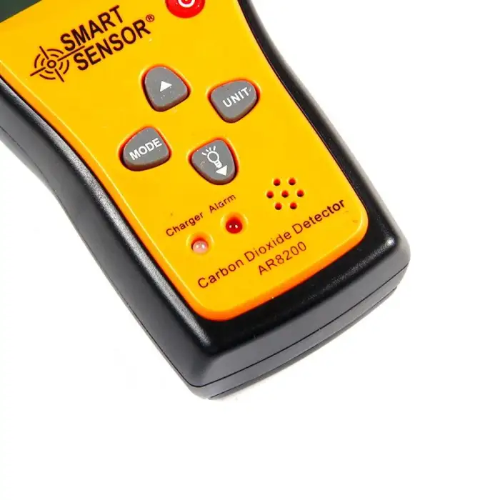 Smart Sensor AR8200 Portable Carbon Dioxide Detector Co2 Gas Analyzer Tester With Rechargeable Battery
