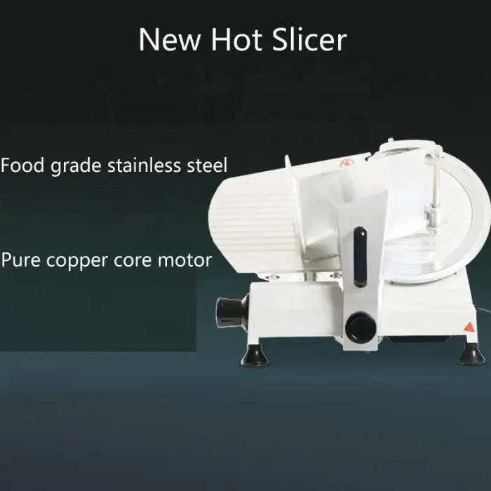 Meat Slicer Sheep Butcher Machine for Home Retail Restaurant Meat Cheese Food Ham Slicer Commercial / Chopped Meat Machine