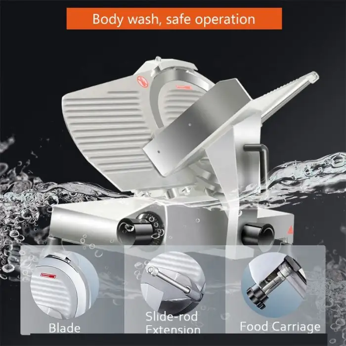 Meat Slicer Sheep Butcher Machine for Home Retail Restaurant Meat Cheese Food Ham Slicer Commercial / Chopped Meat Machine