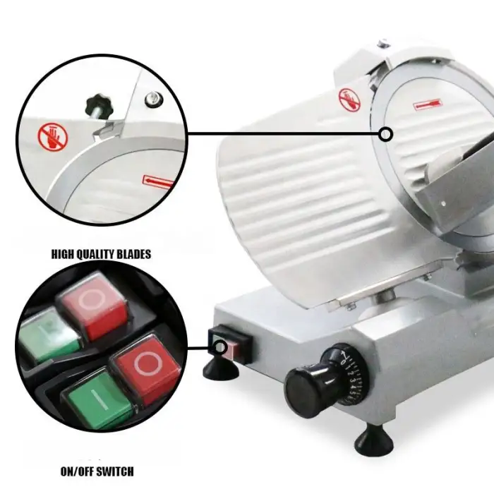 Meat Slicer Sheep Butcher Machine for Home Retail Restaurant Meat Cheese Food Ham Slicer Commercial / Chopped Meat Machine