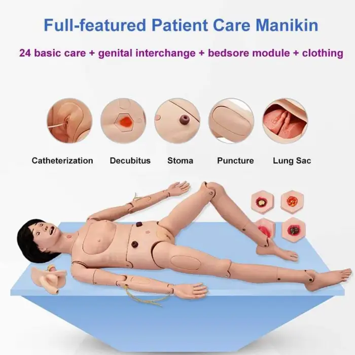Female Nurse Training Doll Medical Anatomical Mannequin Dummy Educational Equipment for Teaching Model