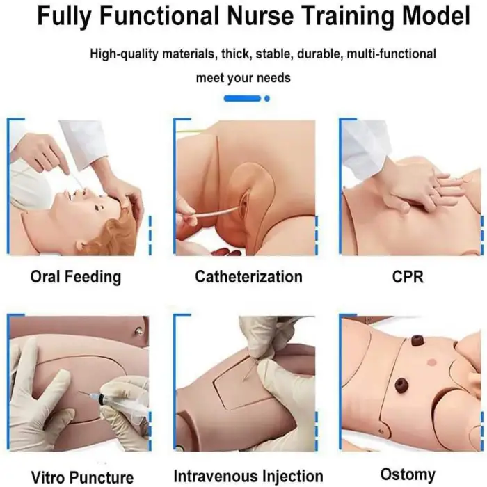 Female Nurse Training Doll Medical Anatomical Mannequin Dummy Educational Equipment for Teaching Model