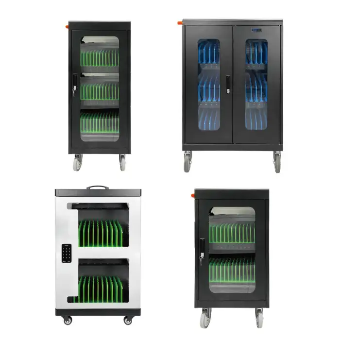 Laptop Chromebook Storage Cabinet Educational Equipment Charging Cart 30 Devices