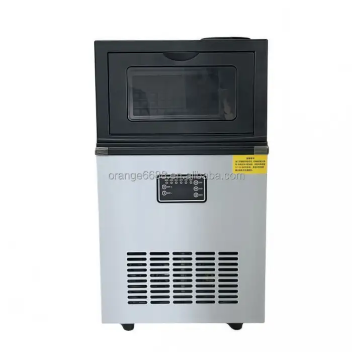 40kg 60kg Automatic Home Commercial Small Ice Cube Block Making Machine Ice Maker Machine for Business Food Beverage