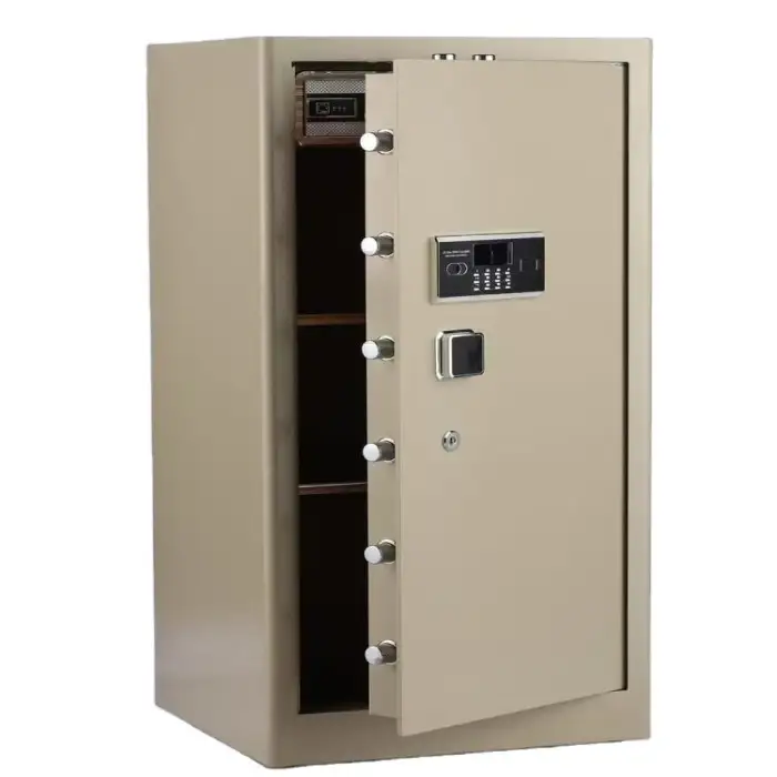 All-steel Black Home Office & Hotel Safe 1.8m High Large Double Door Anti-theft Safe with Electronic Digital Lock