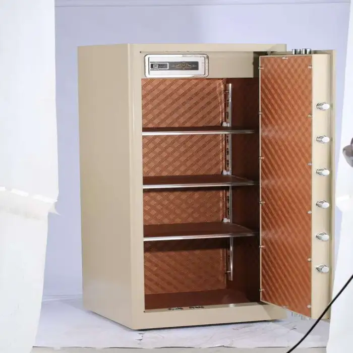 All-steel Black Home Office & Hotel Safe 1.8m High Large Double Door Anti-theft Safe with Electronic Digital Lock