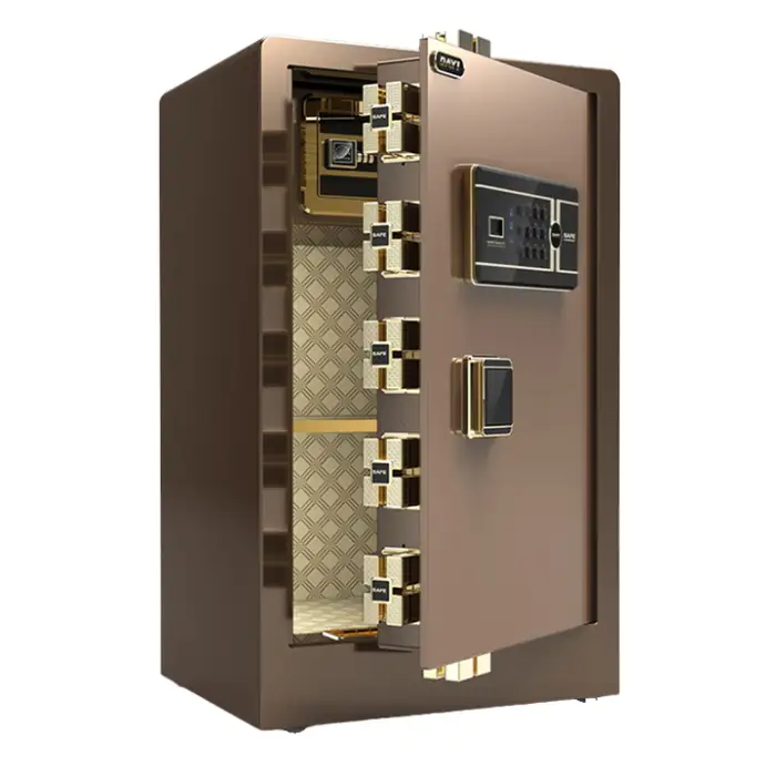 Tengle Small Home & Hotel Digital Smart Code Steel Electronic Security Cabinet Electronic Lock Cash Storage Box (450x380x310mm)