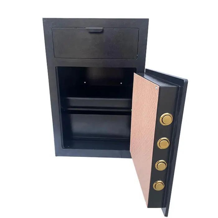 SAFE BOX CS19: Supermarket Cash Register Coin Safe, Flip Bucket Password Cabinet, Express Logistics Collection Safe