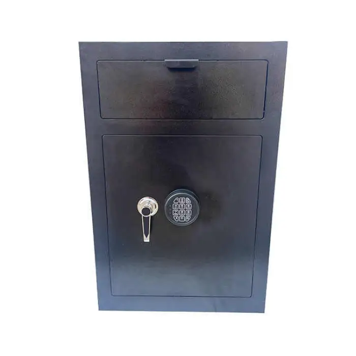 SAFE BOX CS19: Supermarket Cash Register Coin Safe, Flip Bucket Password Cabinet, Express Logistics Collection Safe
