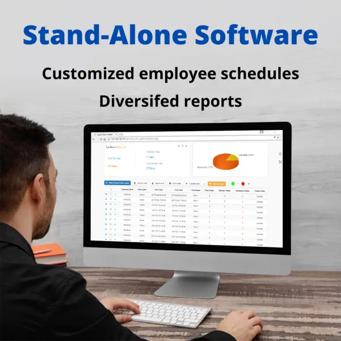 JWM High Waterproofing Long Battery Life Guard Tour Patrol Security