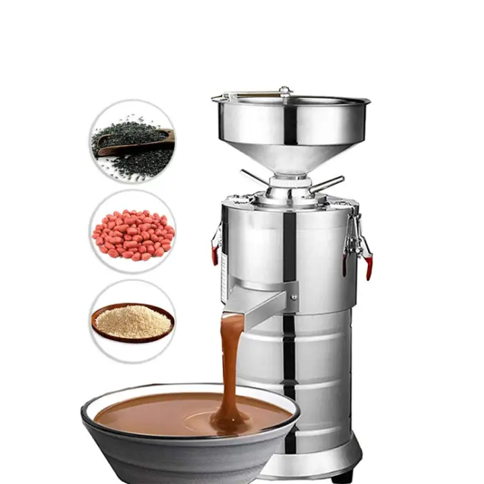 Chuangyu Electric Peanut Butter Machine Sesame Paste Making Machine Tahini Machine for Small Business