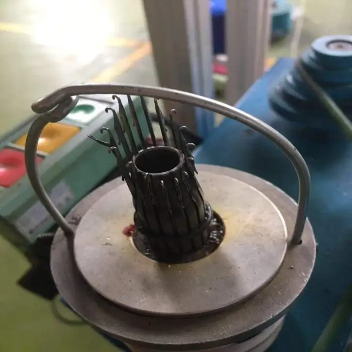 Single Head 4 Needles Cord Knitting Machine for Different Ropes and Core Cords