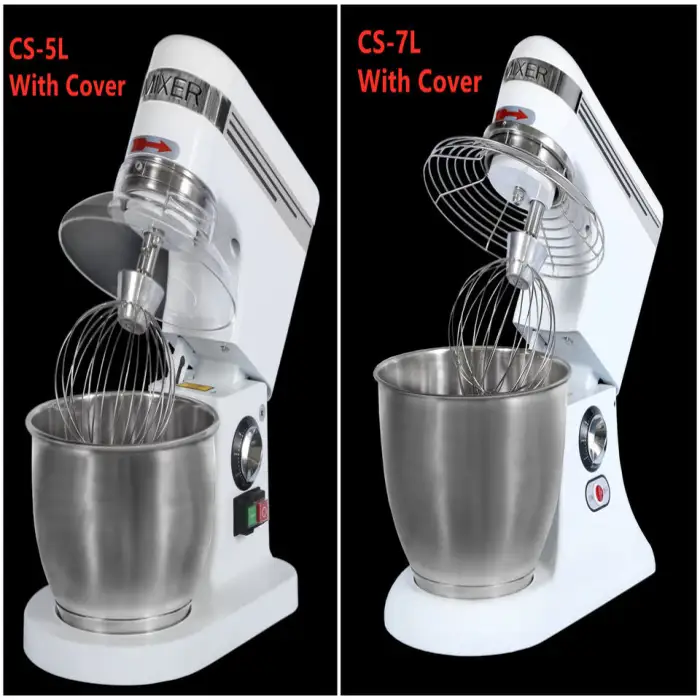 Cake Food 5l 7l 3 in 1 High Speed 8l Electric Kitchen Appliances Multifunction Home Use Food Mixer Pastry Mixer Kneading Machine