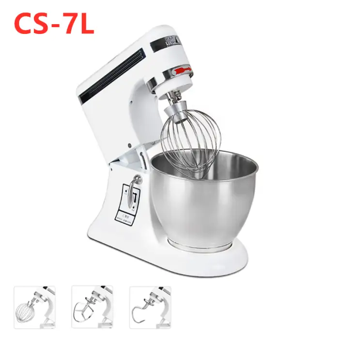 Cake Food 5l 7l 3 in 1 High Speed 8l Electric Kitchen Appliances Multifunction Home Use Food Mixer Pastry Mixer Kneading Machine