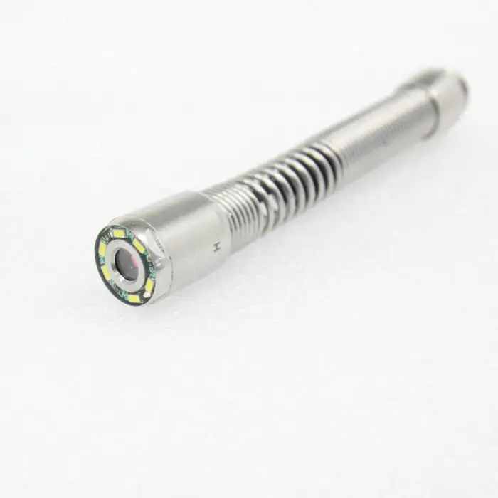 Imported Own Brand Custom Metal 17mm*125mm HD Cctv Camera Pipe Inspection Camera Sewer Camera