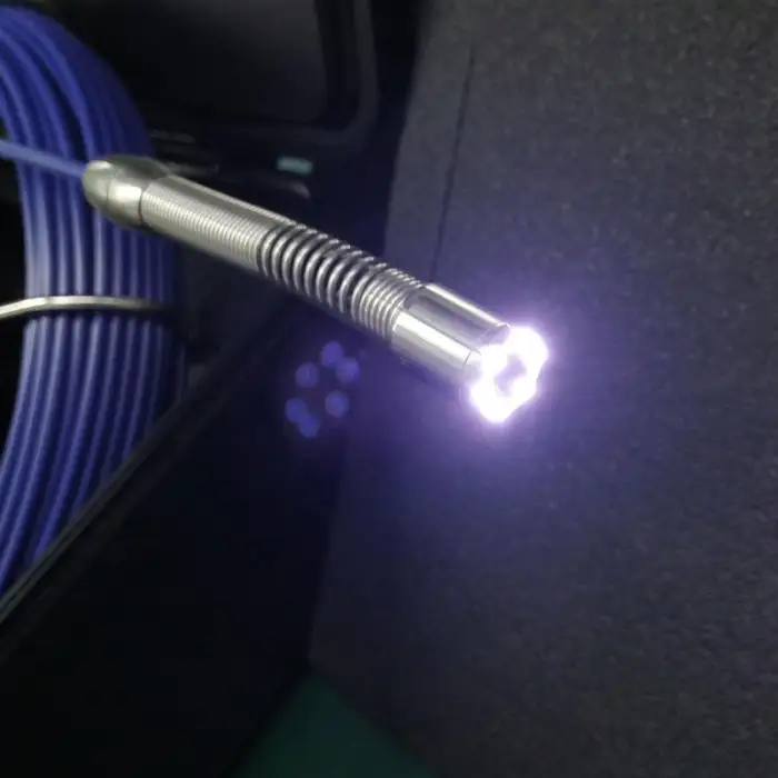 Imported Own Brand Custom Metal 17mm*125mm HD Cctv Camera Pipe Inspection Camera Sewer Camera