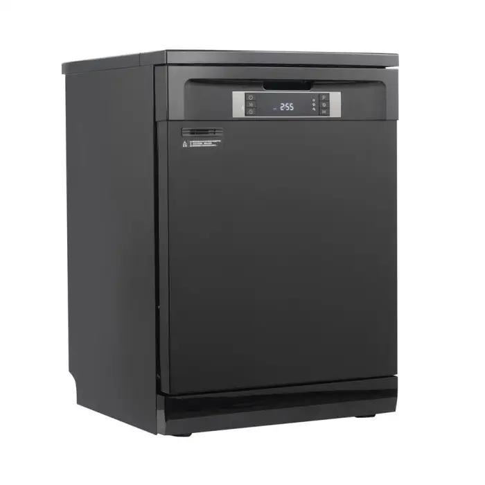 Automatic 60cm Freestanding Dishwasher with 6 Wash Programs Electric Stainless Steel Kitchen Appliance for Home Use