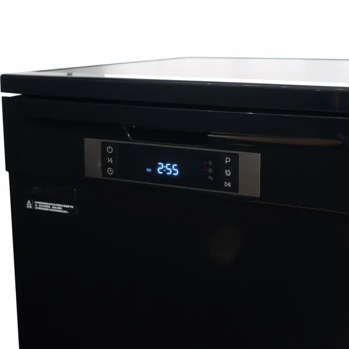 Automatic 60cm Freestanding Dishwasher with 6 Wash Programs Electric Stainless Steel Kitchen Appliance for Home Use