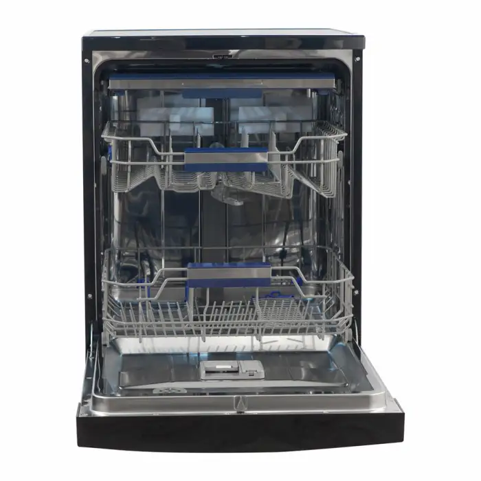 Automatic 60cm Freestanding Dishwasher with 6 Wash Programs Electric Stainless Steel Kitchen Appliance for Home Use