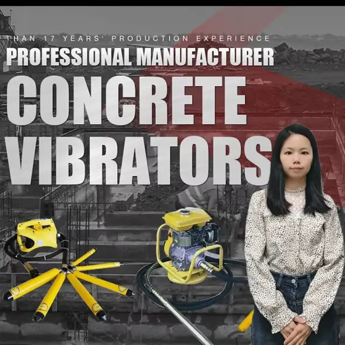 Flexible Shaft Concrete Vibrator With Frame Gasoline Engine Drive Unit Submersible Pump