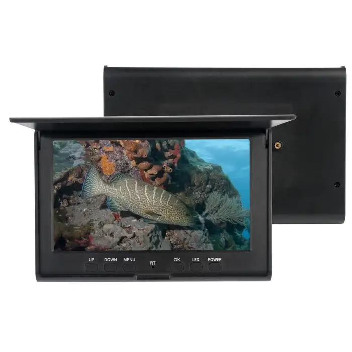 High-Definition Seven Inch Fishing Camera Water Area Detector Night Vision Function CMOS Sensor SD Card Data Underwater Camera