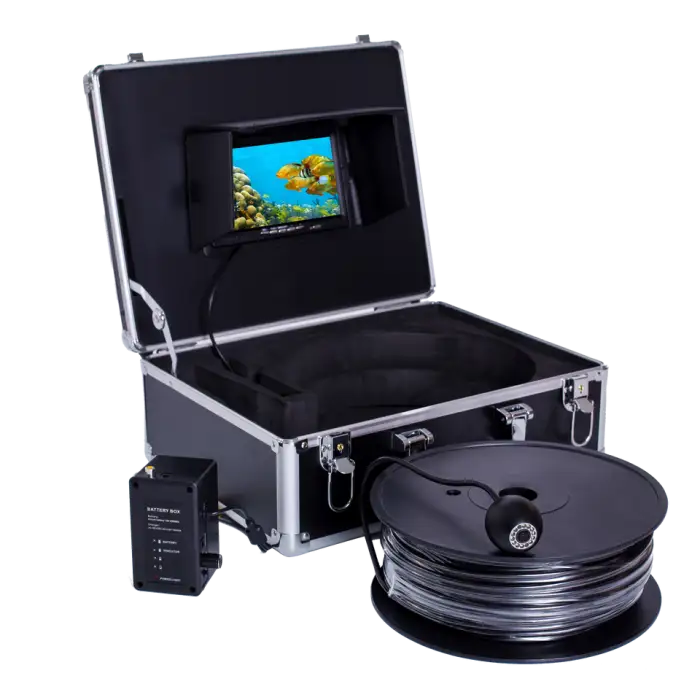 7" HD Color TFT LCD Monitor 100m Fish Finder Long Range Underwater Fishing Camera, Deeper Fish Finder With 1000TVL