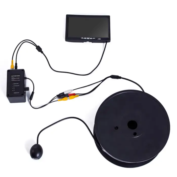 7" HD Color TFT LCD Monitor 100m Fish Finder Long Range Underwater Fishing Camera, Deeper Fish Finder With 1000TVL