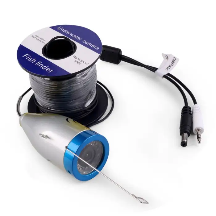 High Definition 7-Inch Fishing Underwater Camera 15 Meter Fish Finder Equipment with Clear Visual Monitoring