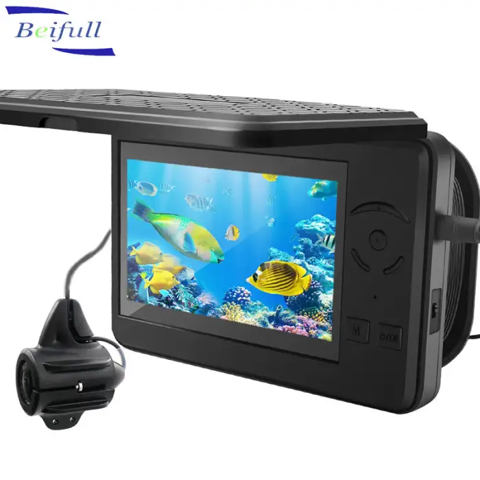 F431 Video Recording Underwater Fishing Camera 15m Infrared LED HD 1280*720P Resolution for ICE/SEA Fishing
