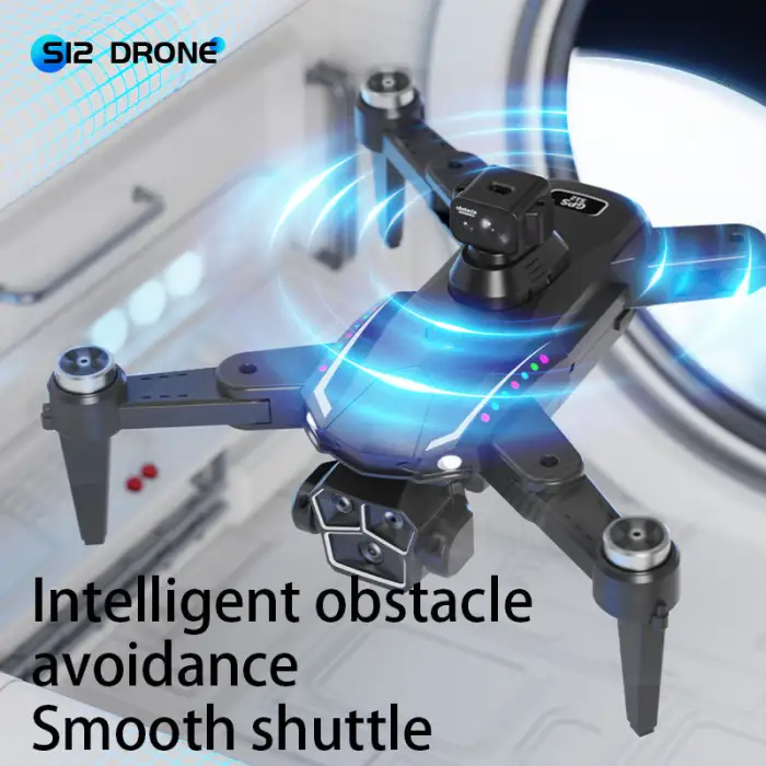S12 Remote Controller Lightweight Intelligent Aerial Camera Foldable Drone Professional Camera Fishing Drones