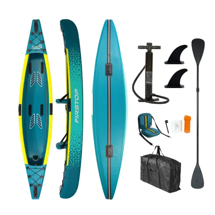 OEM Inflatable Drop Stitch Fishing Kayak Canoe Rowing Boat Inflatable Kayaks