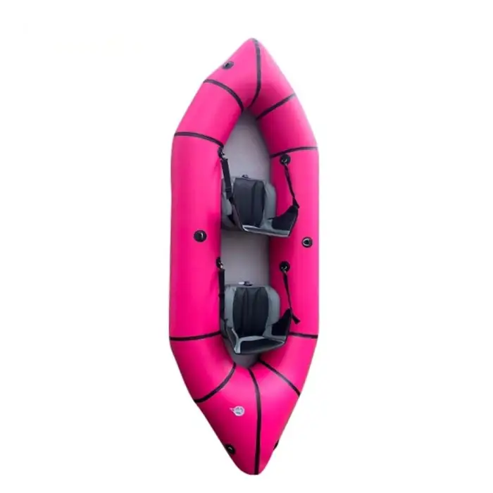 Colorful Pvc & Tpu Inflatable 2 Person 300cm Kayak with Drop Stitch Mat Boat Kayaks Sport Fishing