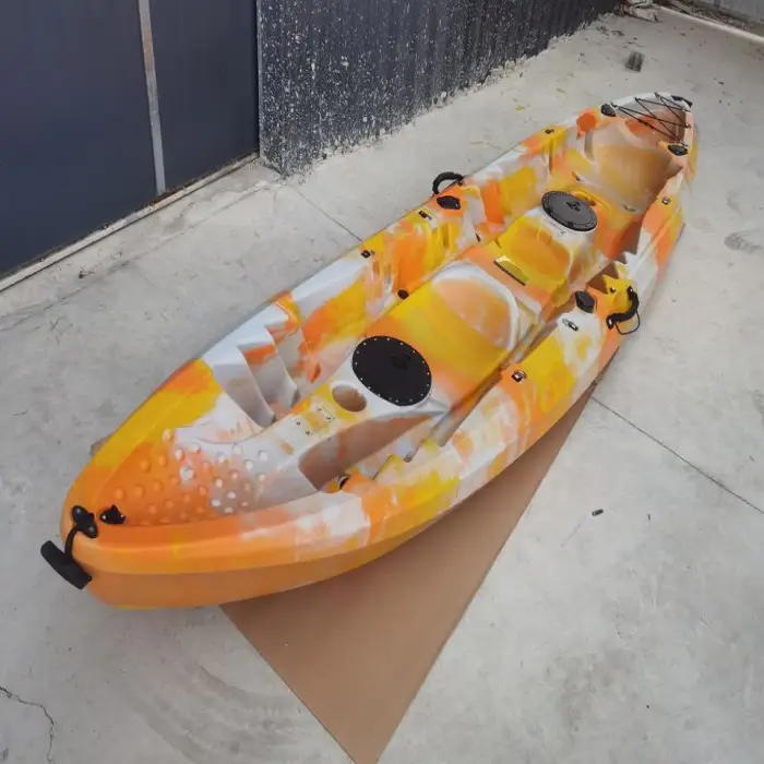 Double Seat Ocean Fishing Kayak High Quantity Sit on Top Sea Kayak